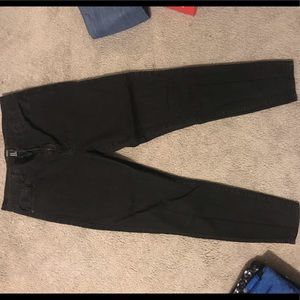 Black skinny jeans